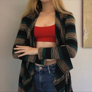 Gorgeous Flowy Striped Cardigan